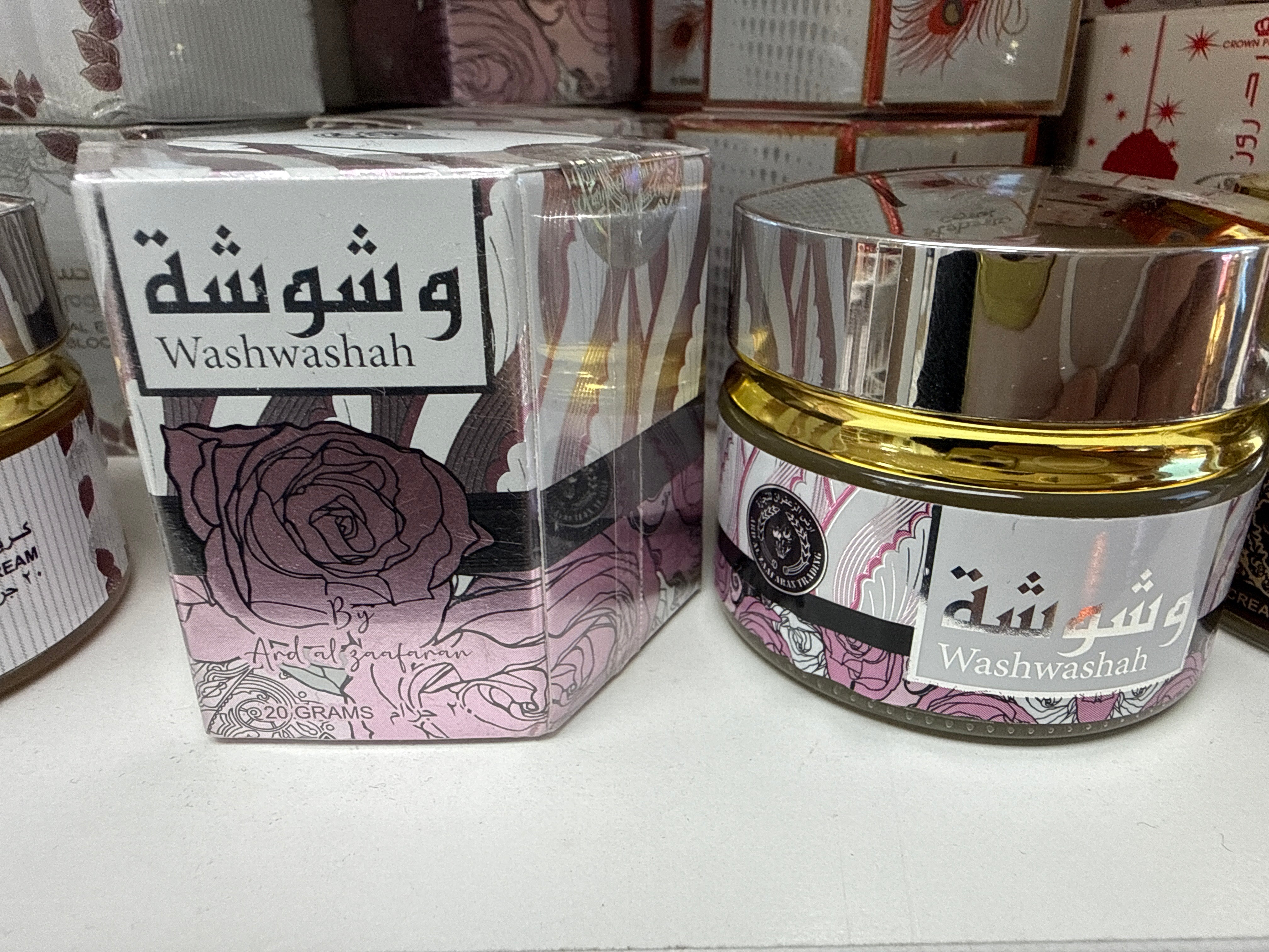 Washwashah cream