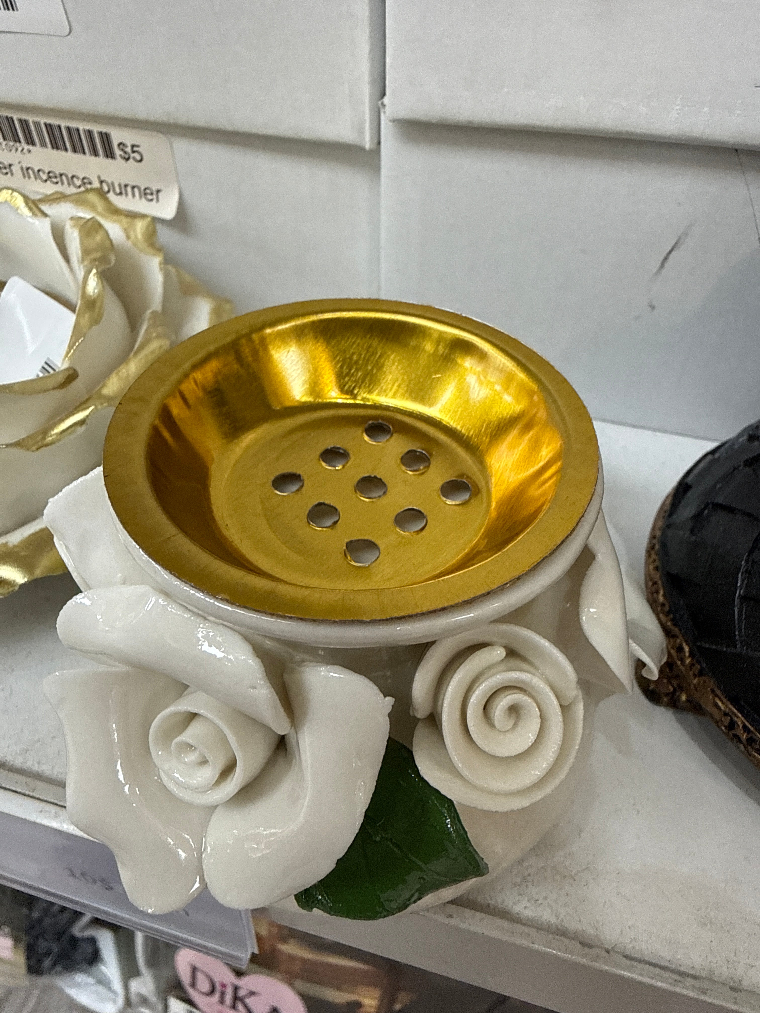 Htc125 flower incense burner