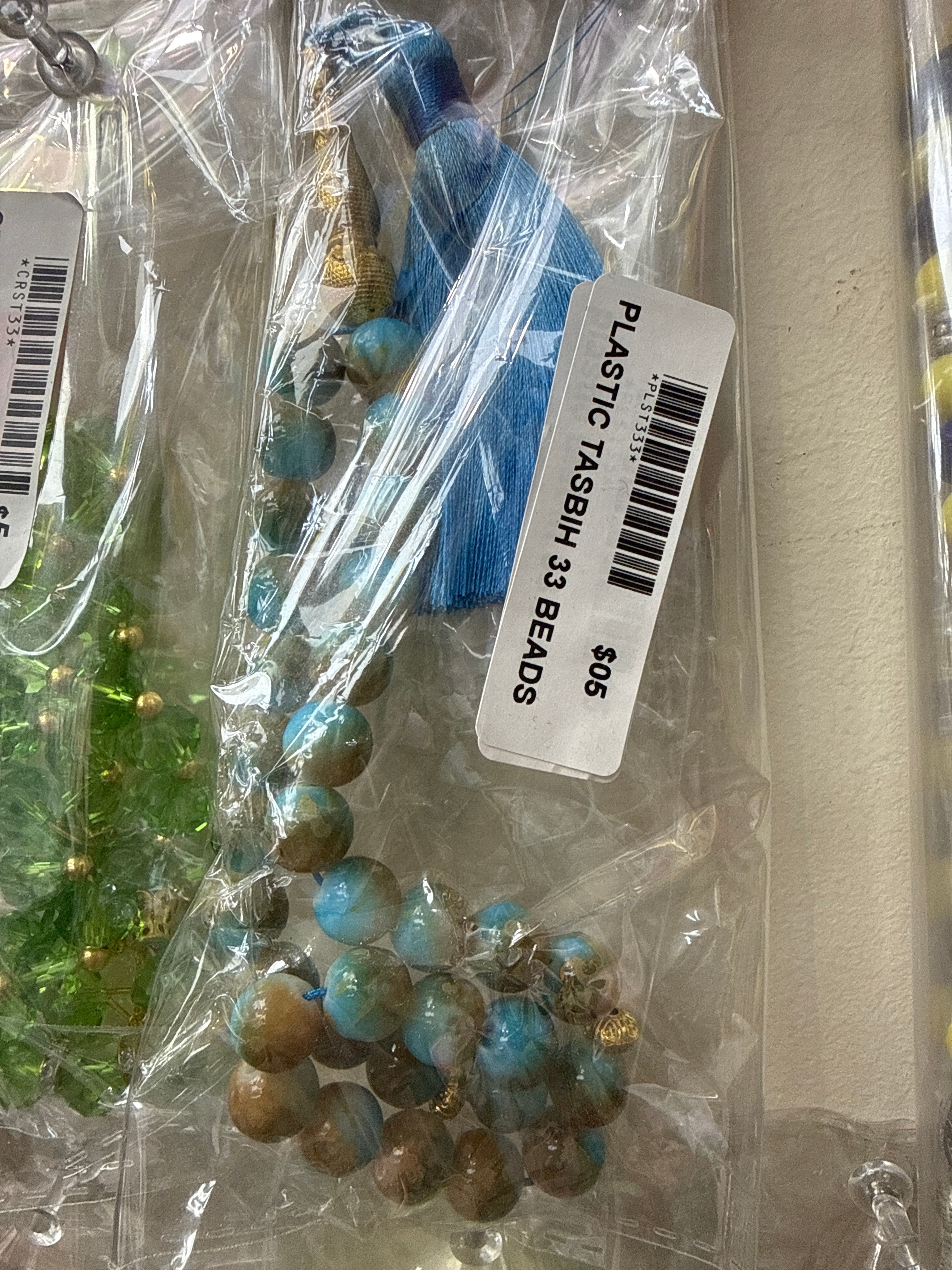 Plastic tasbih 33 beads