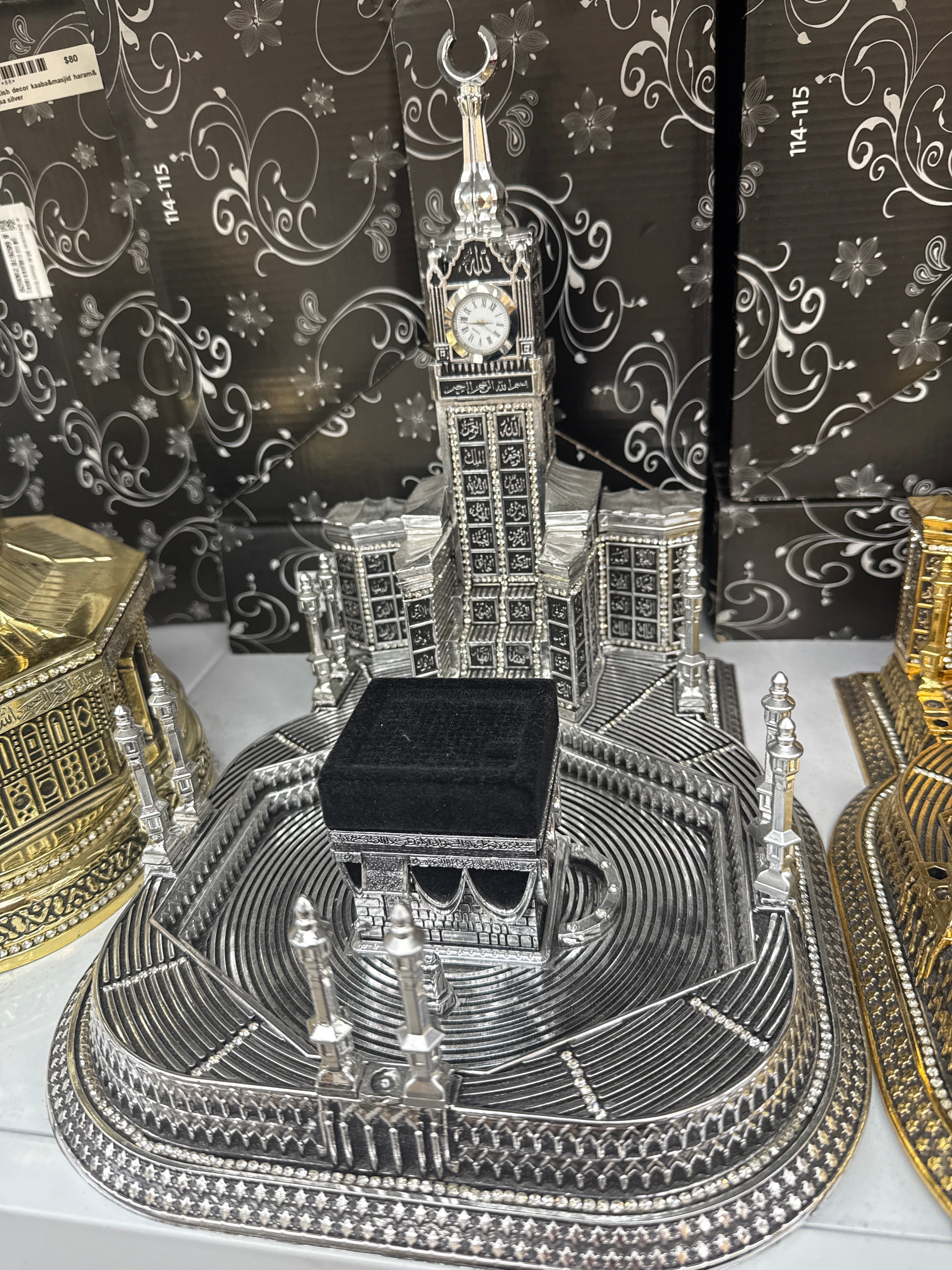 Turkish decor masjid silver