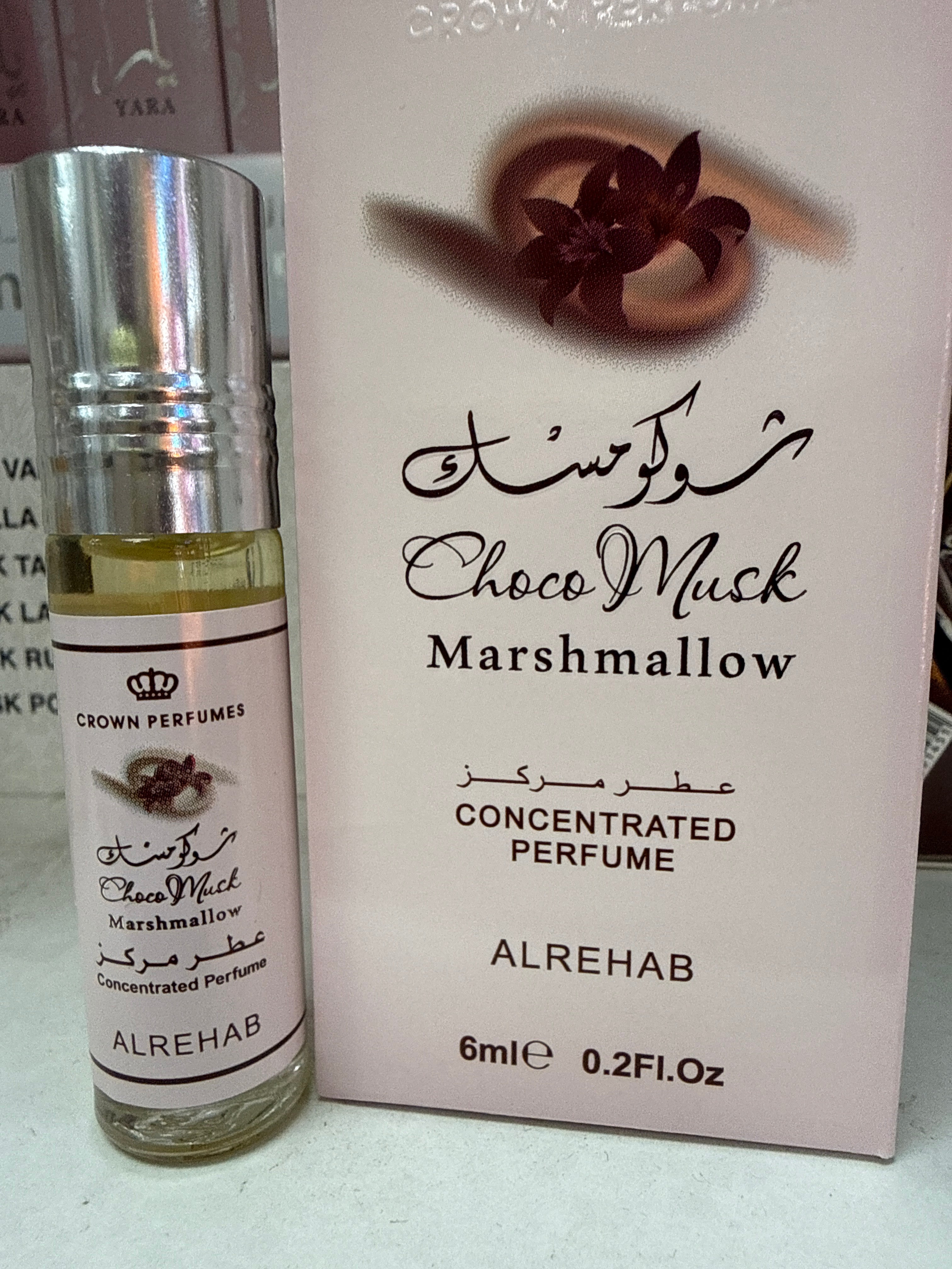 Choco musk marshmallow Roll on