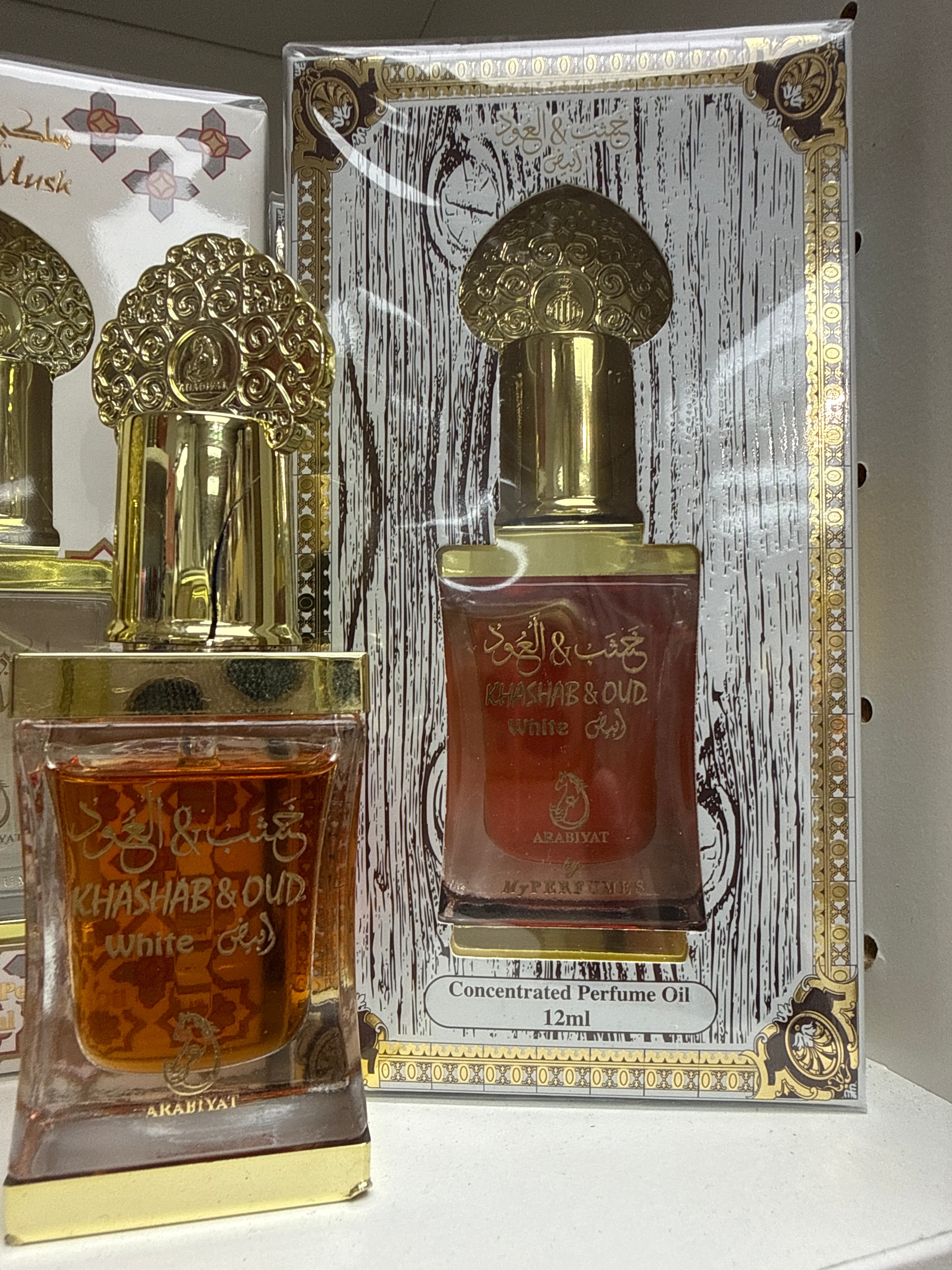 Khashab Al oud white oil 12ml