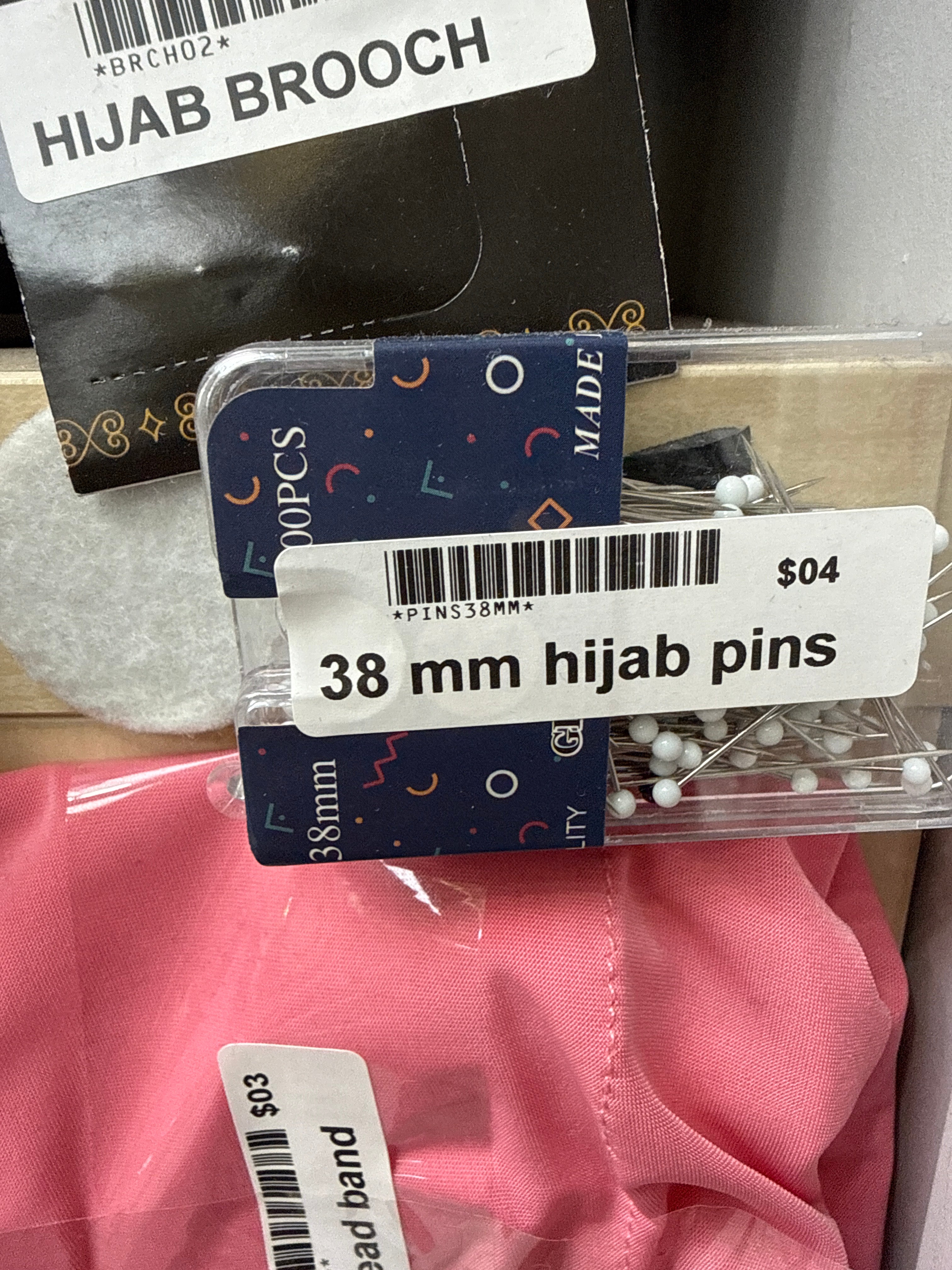 38 mm hijab pins