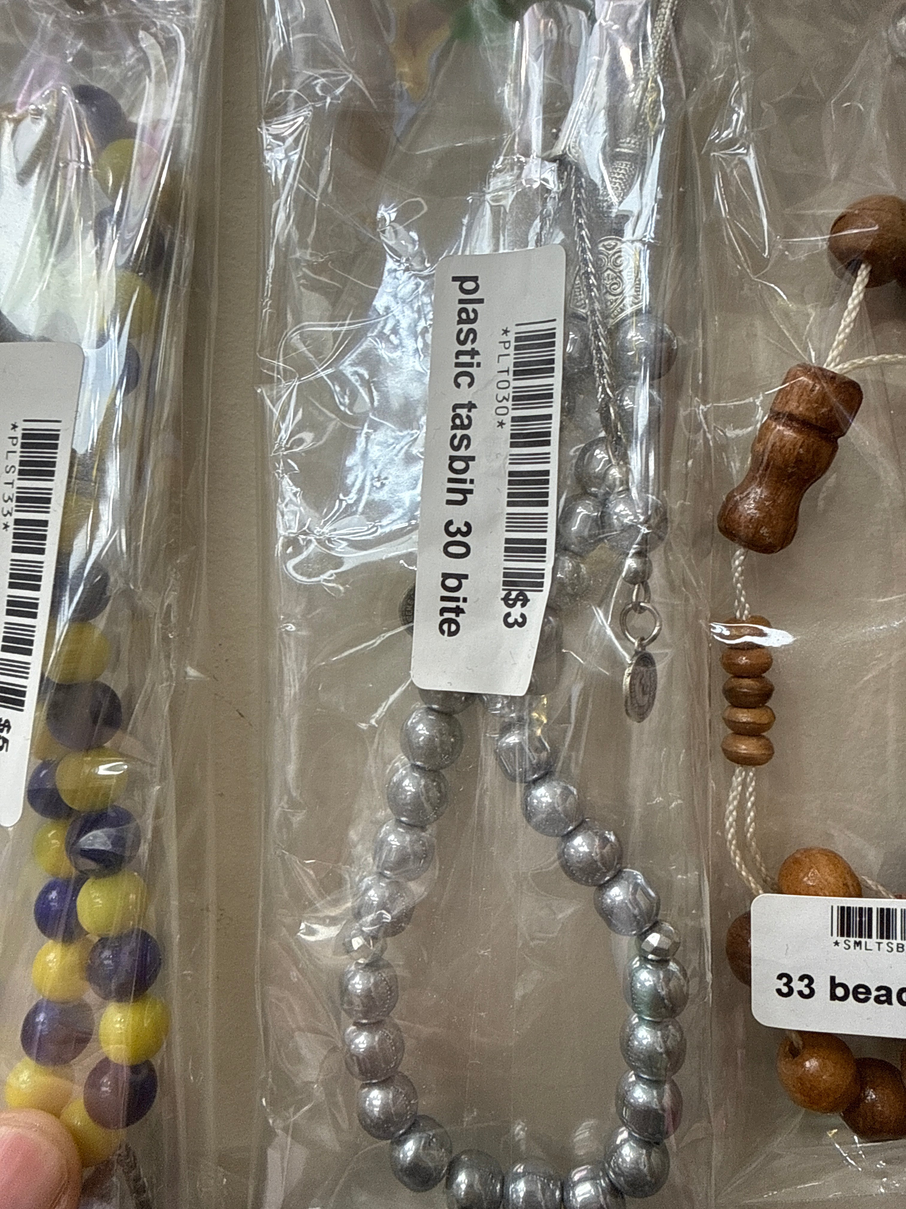 Plastic tasbih 30 beads