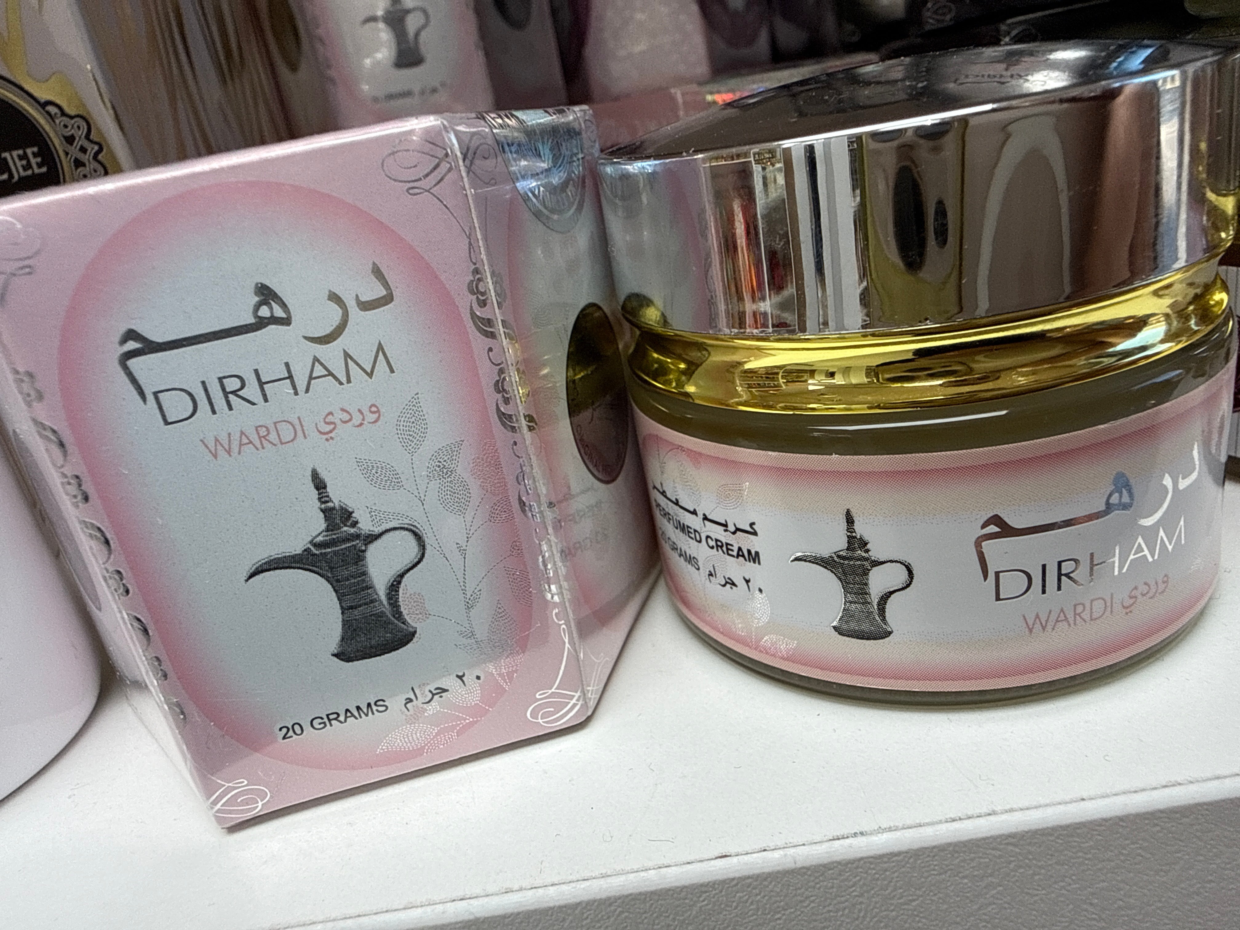 Dirham wardi vasleline