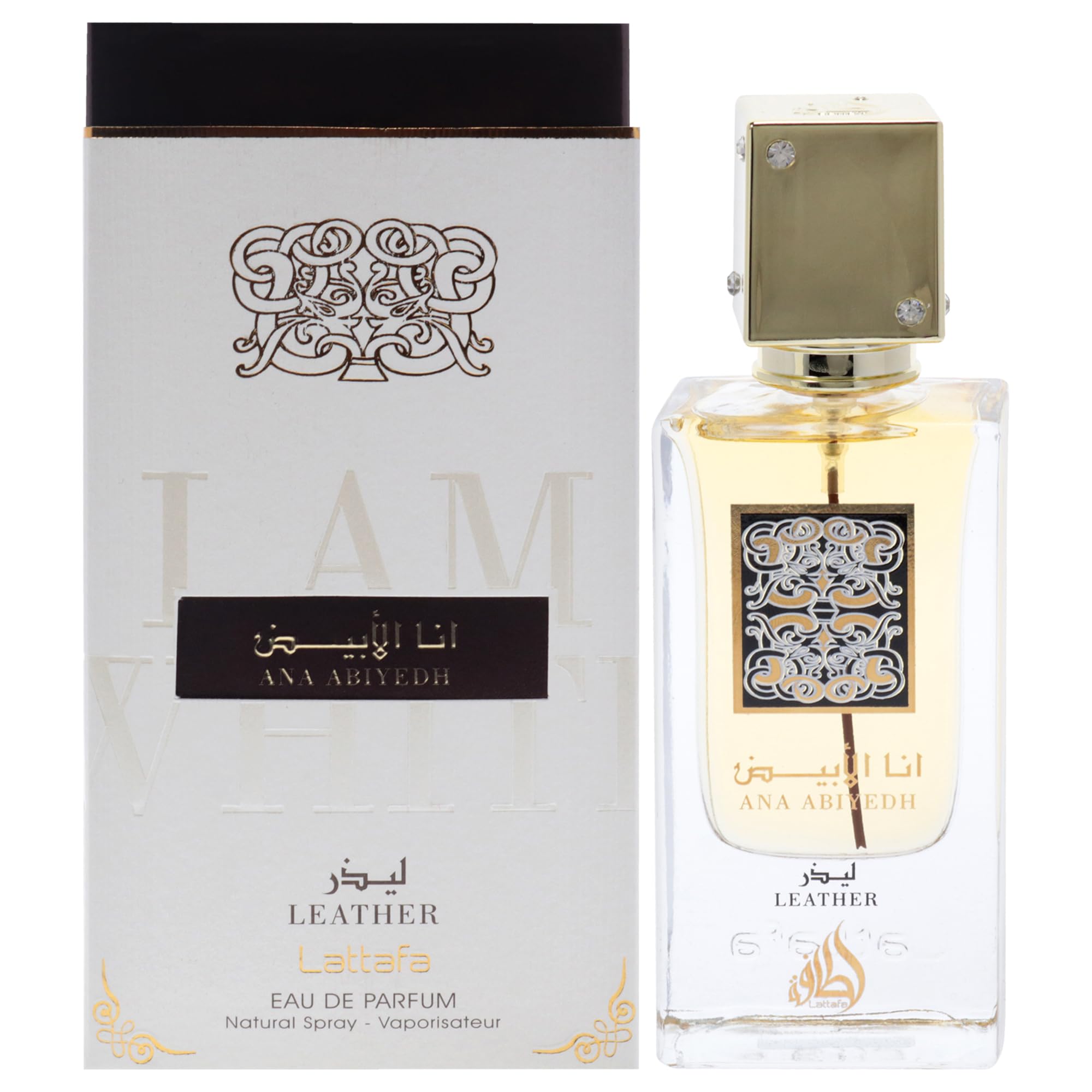 Lattafa Ana Abiyedh Leather Eau de Parfum (60 ml)
