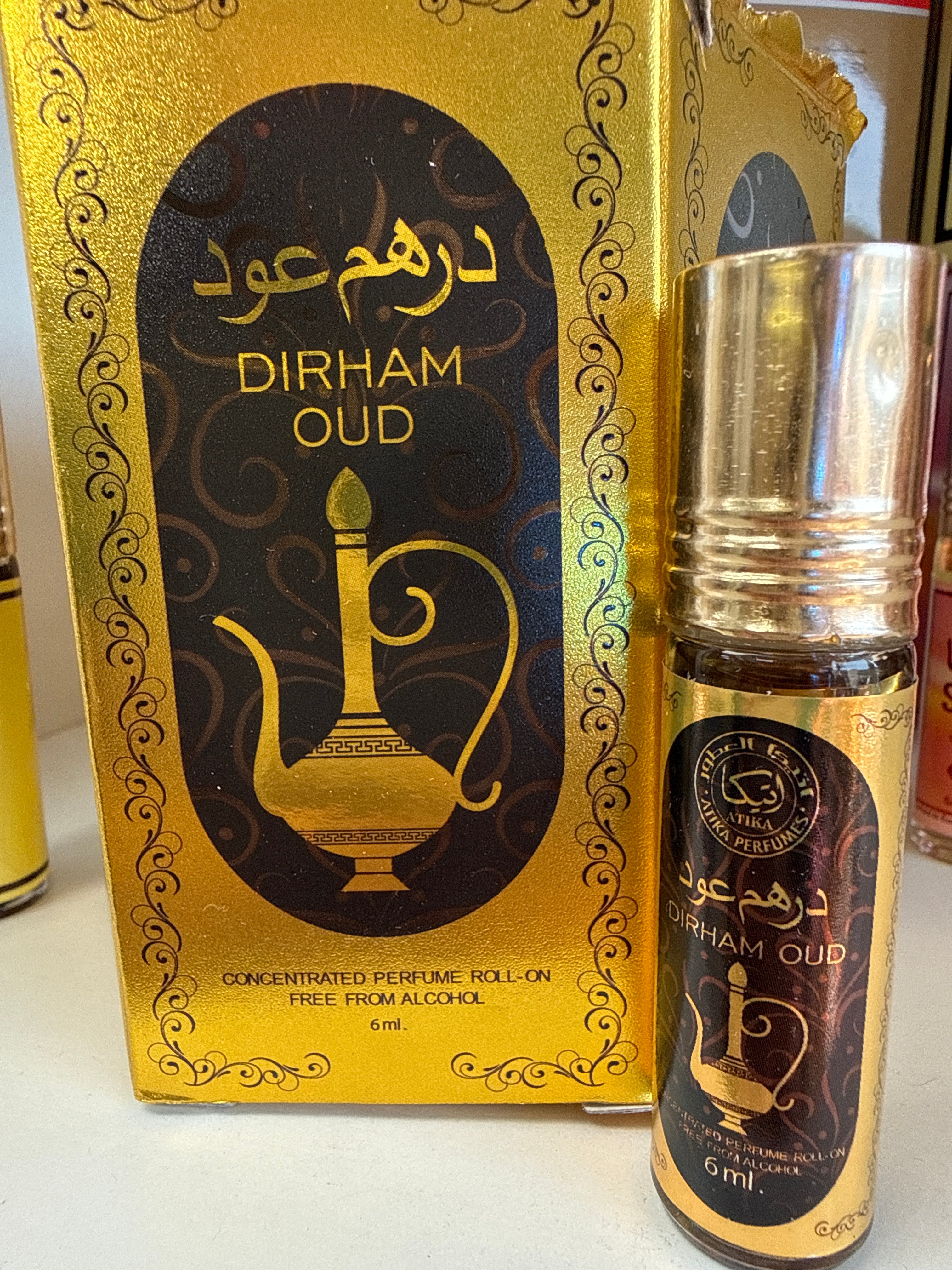 Dirham oud Roll on