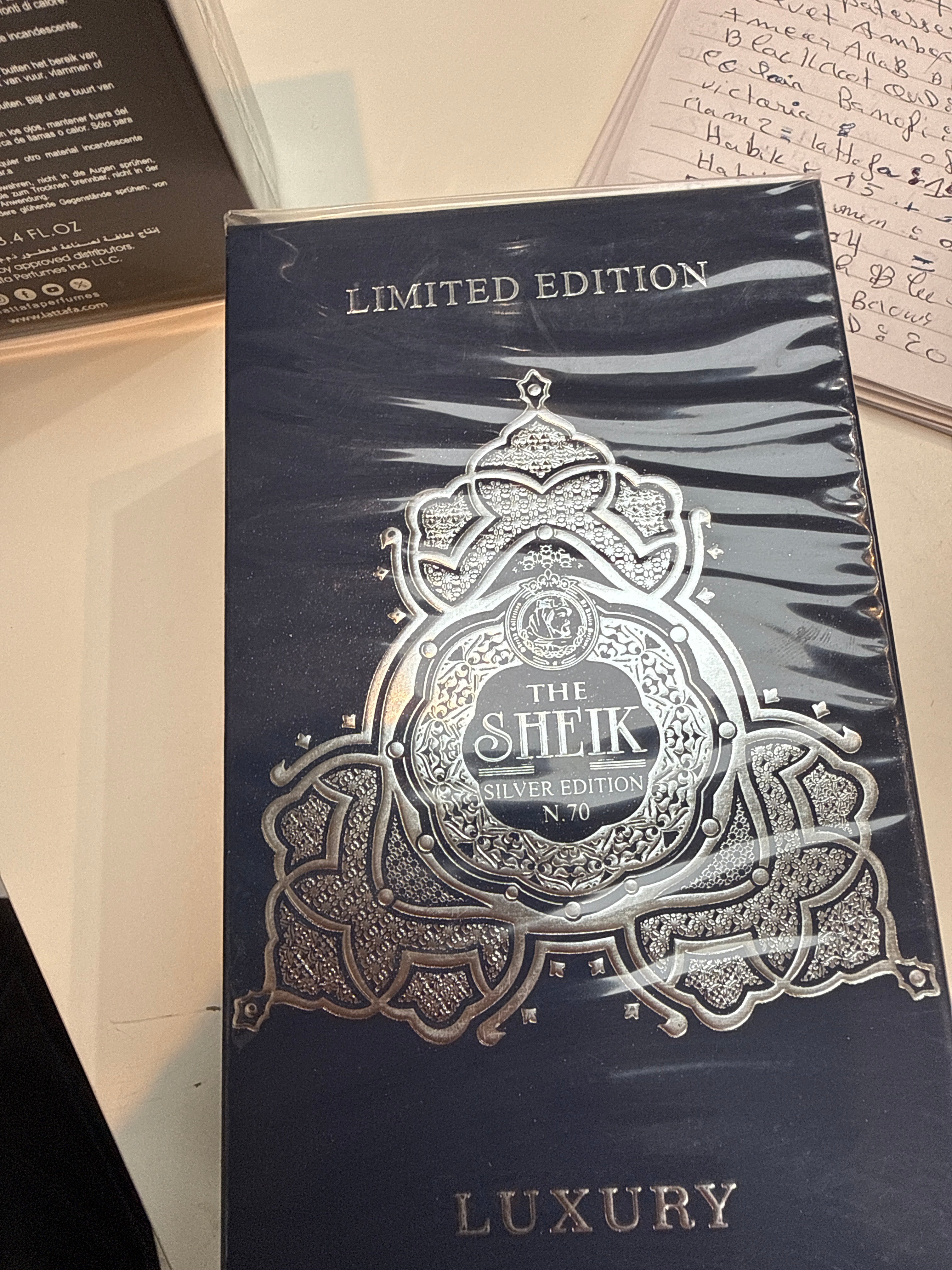 The shiekh silver edition 100ml