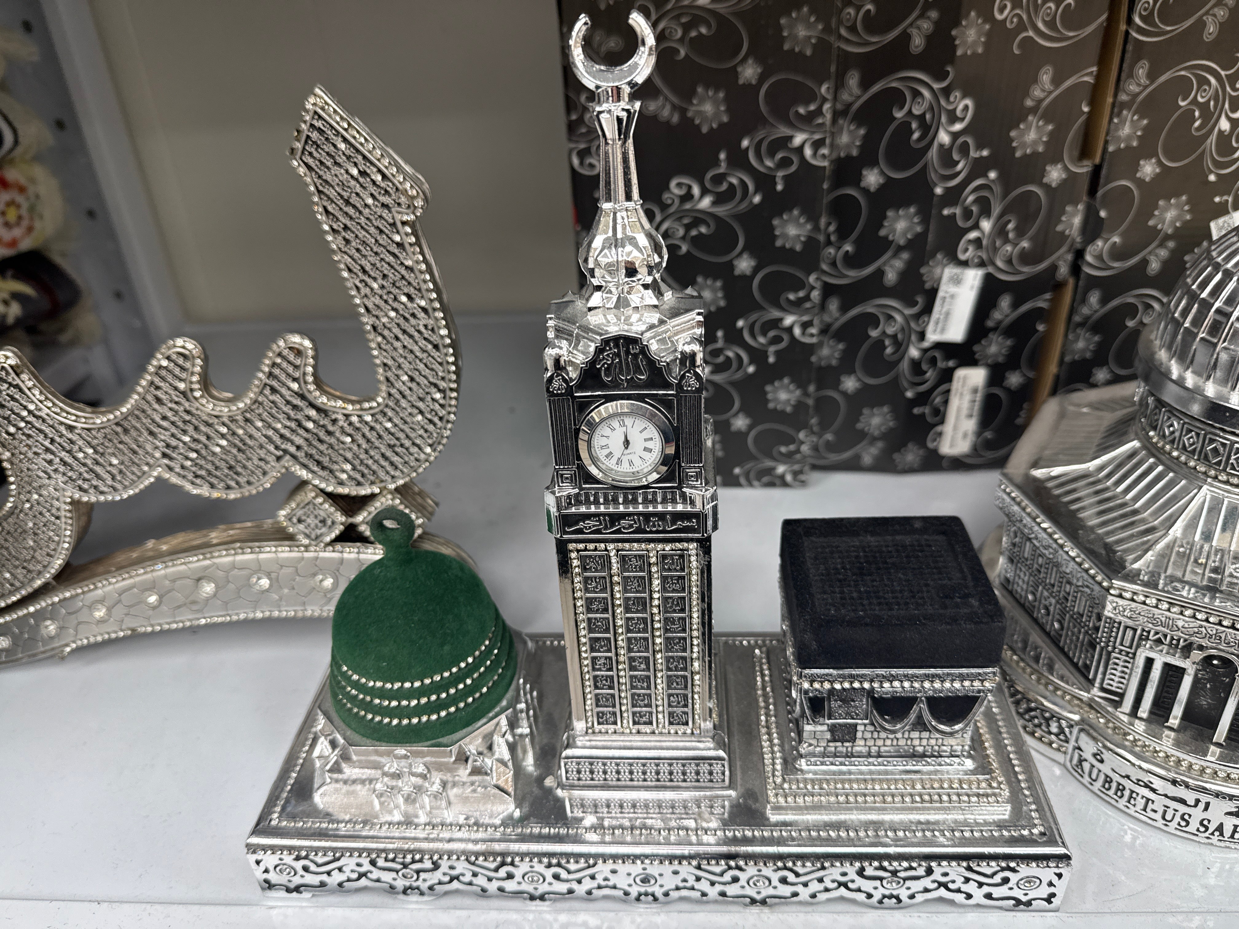 Turkish decor kaaba&masjid haram silver