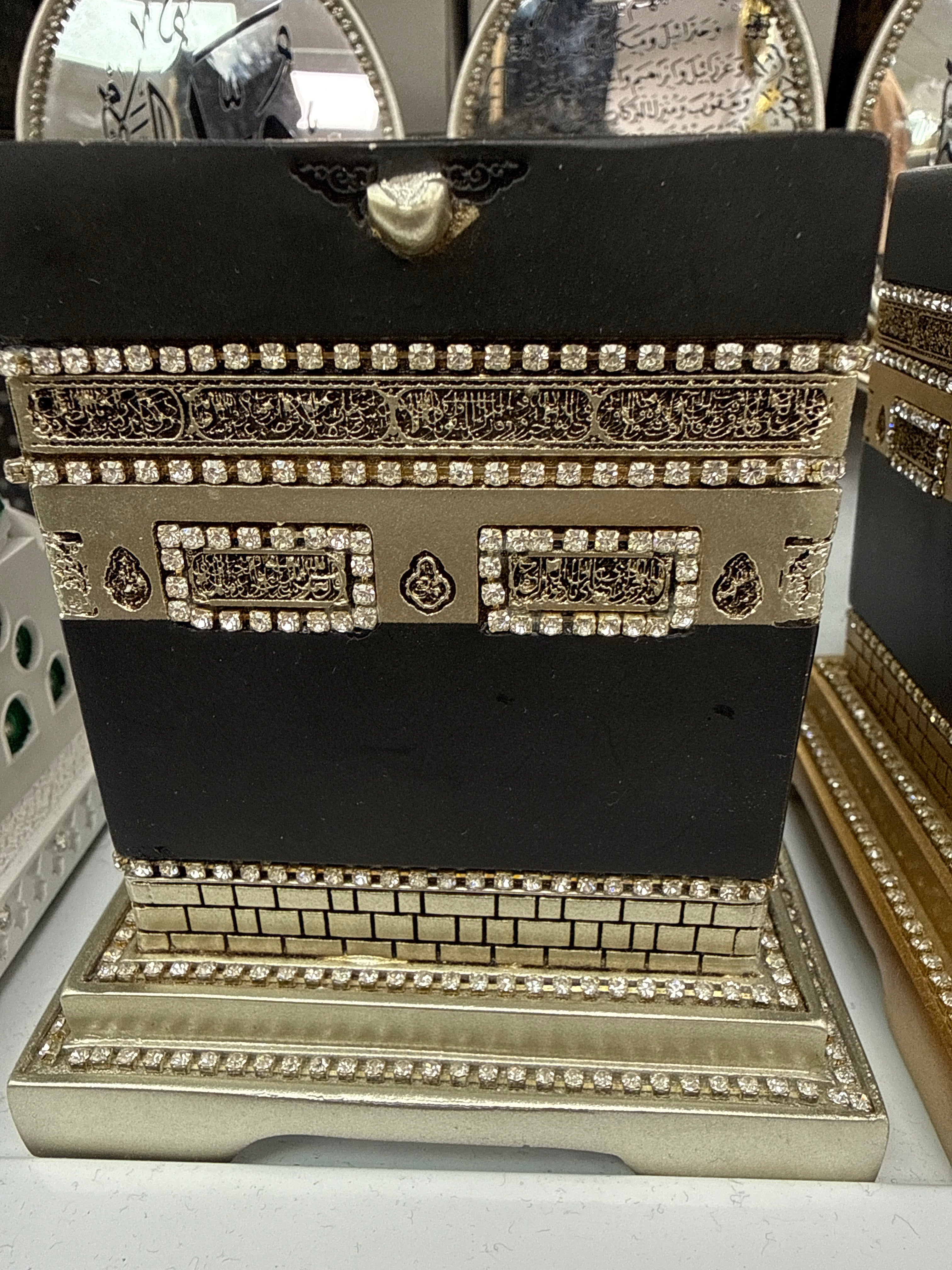 Mini turkish kaaba silver