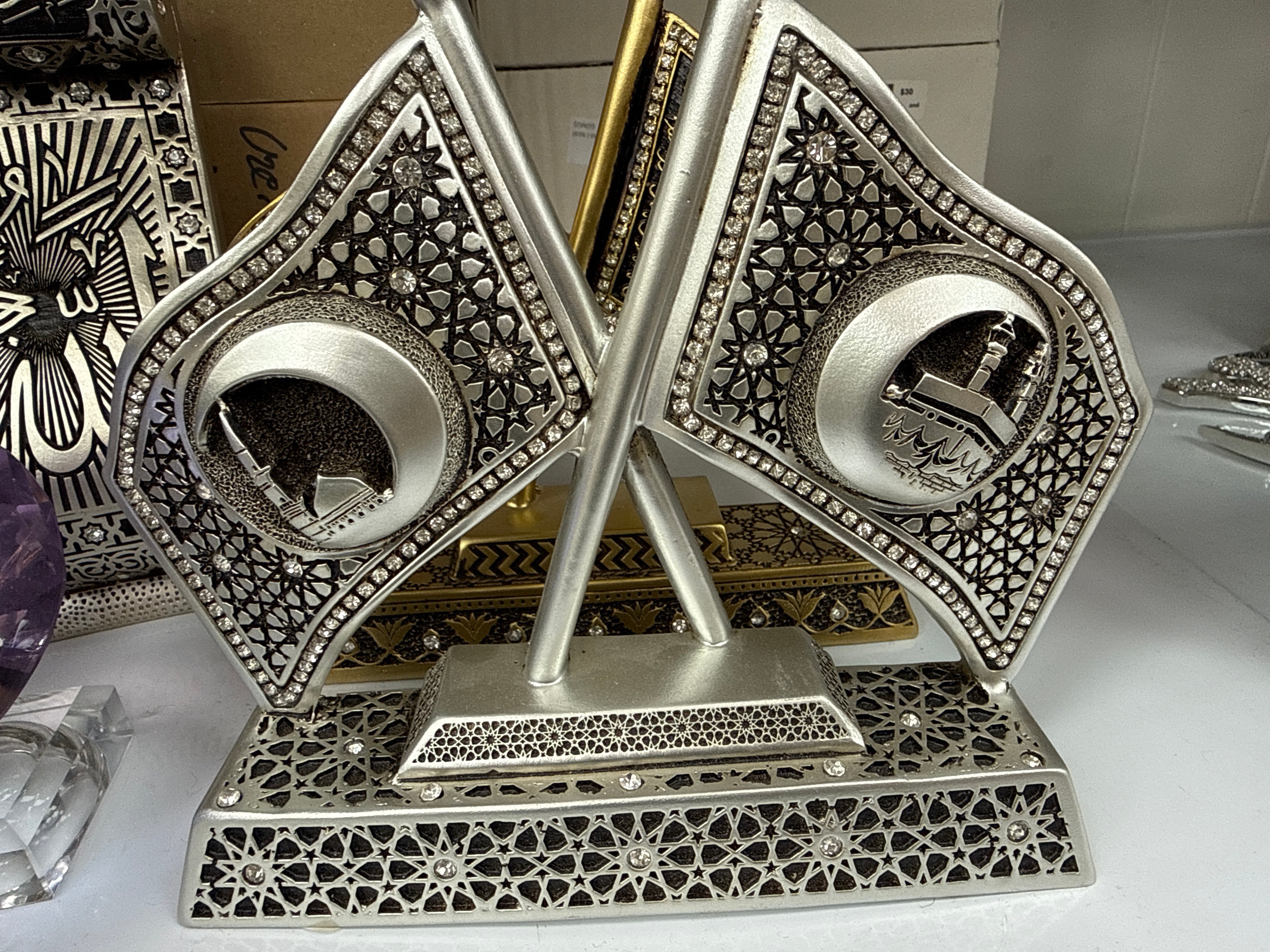 Turkish kaaba&medina silver
