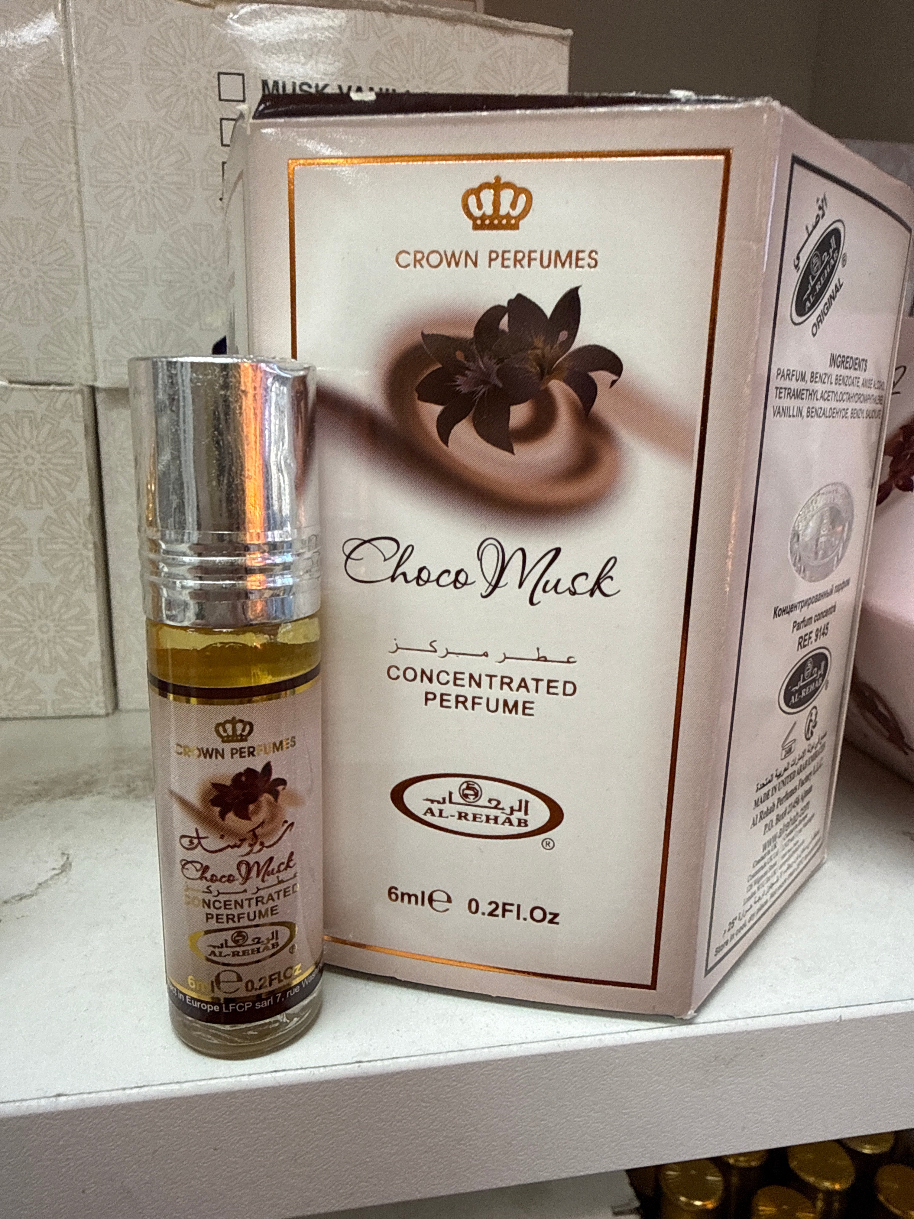 Choco musk roll on 6ml