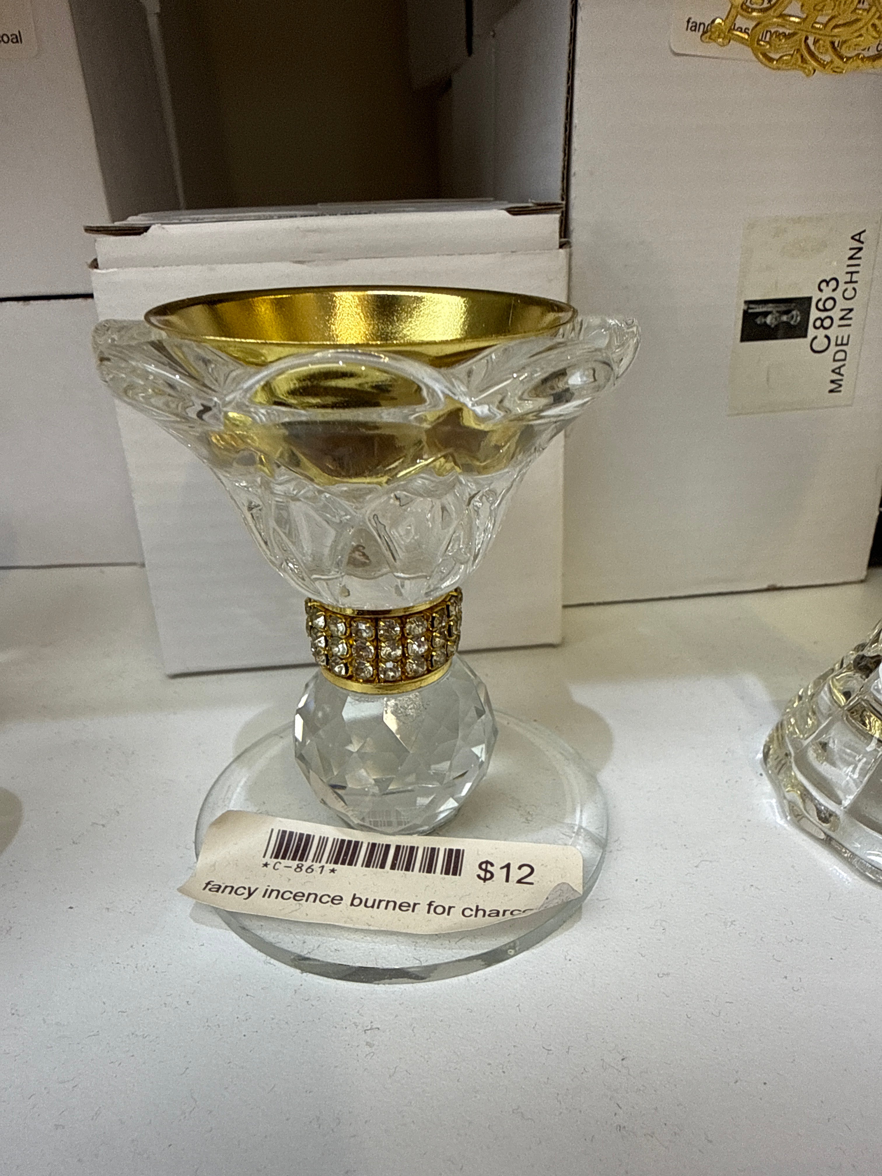 Fancy incence burner for charcoal