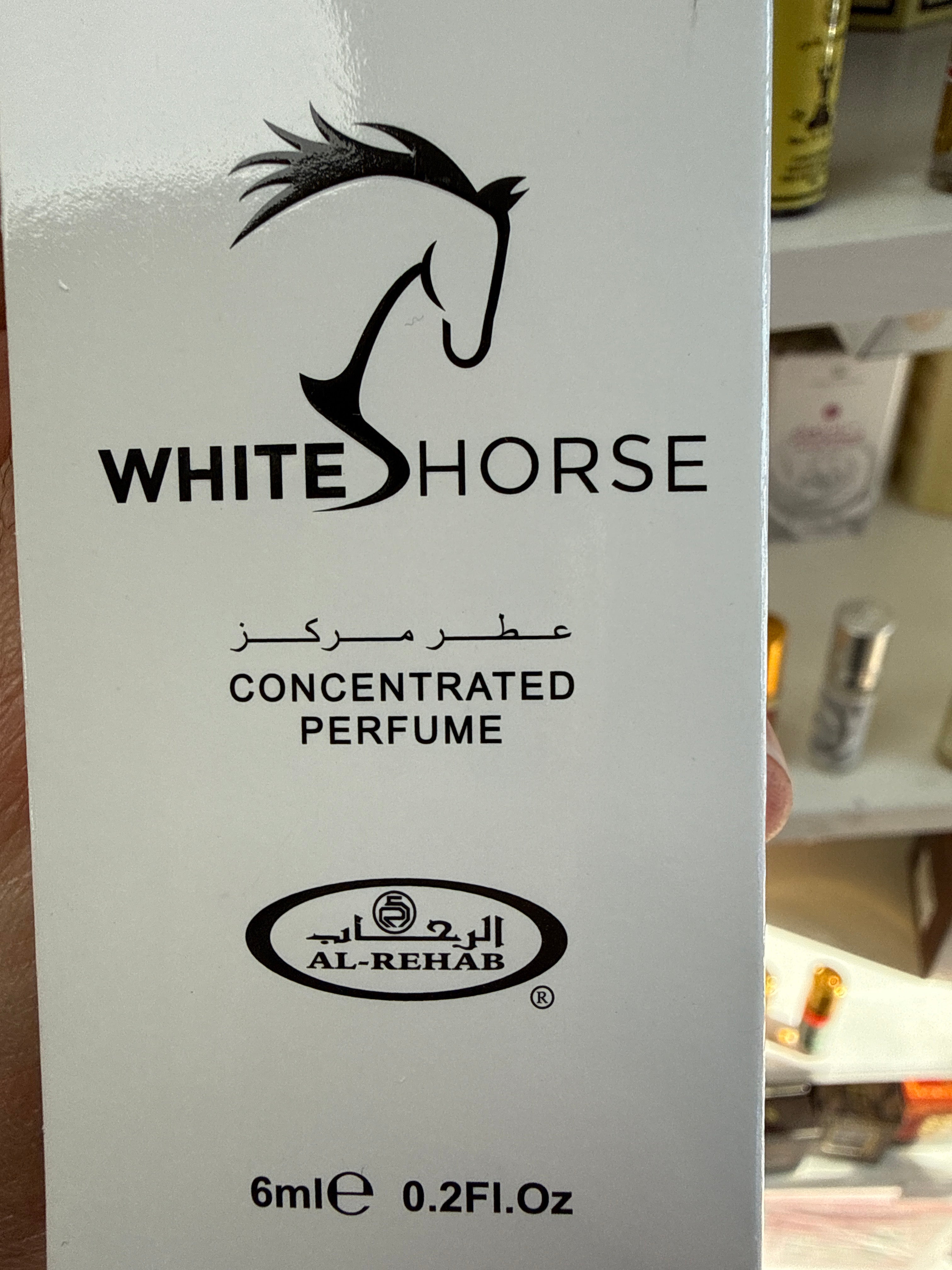 White horse Roll on