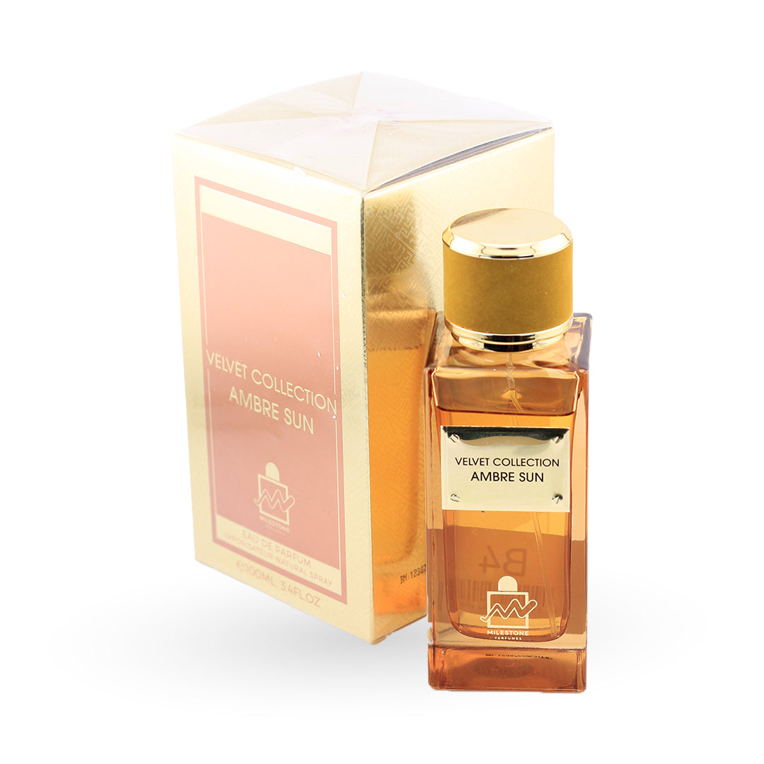 Velvet Collection Amber Sun by Milestone (100 ml EDP)