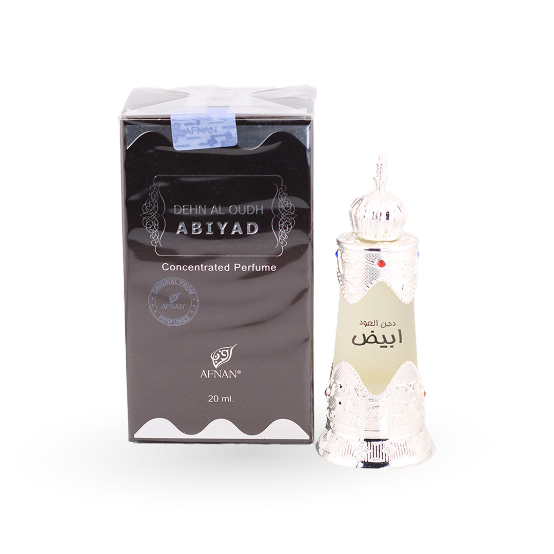 Dehn Al Oudh Abiyad Perfume Oil 20ml – Afnan