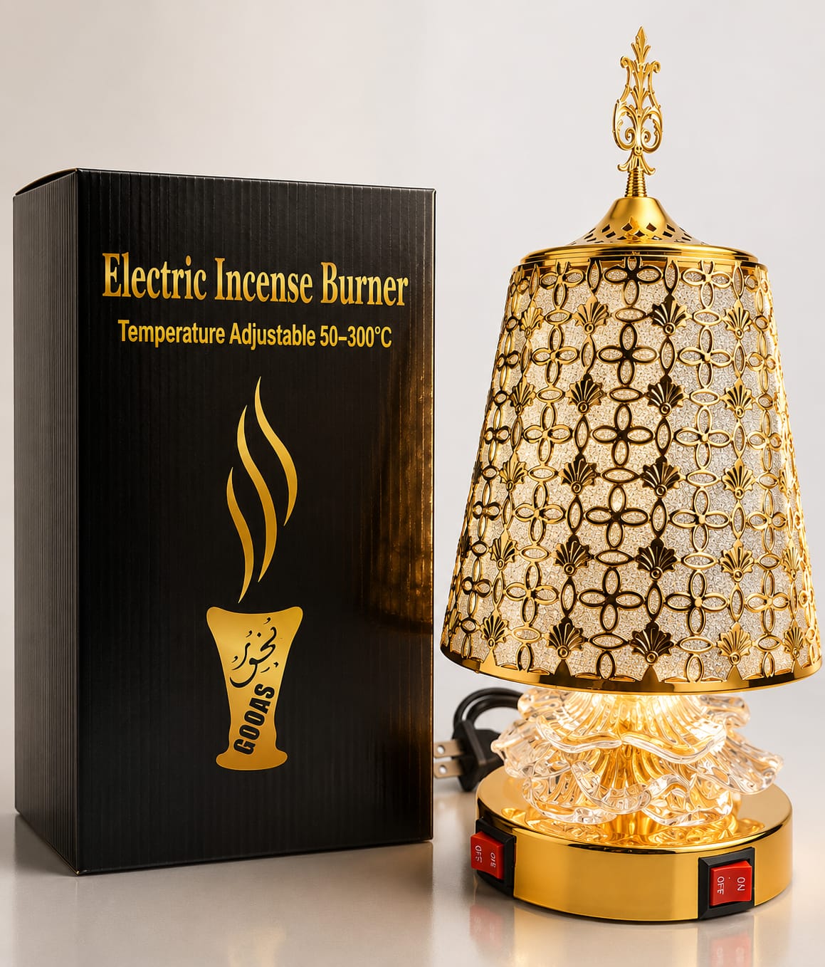 Fancy incence burner 301-5 264-5
