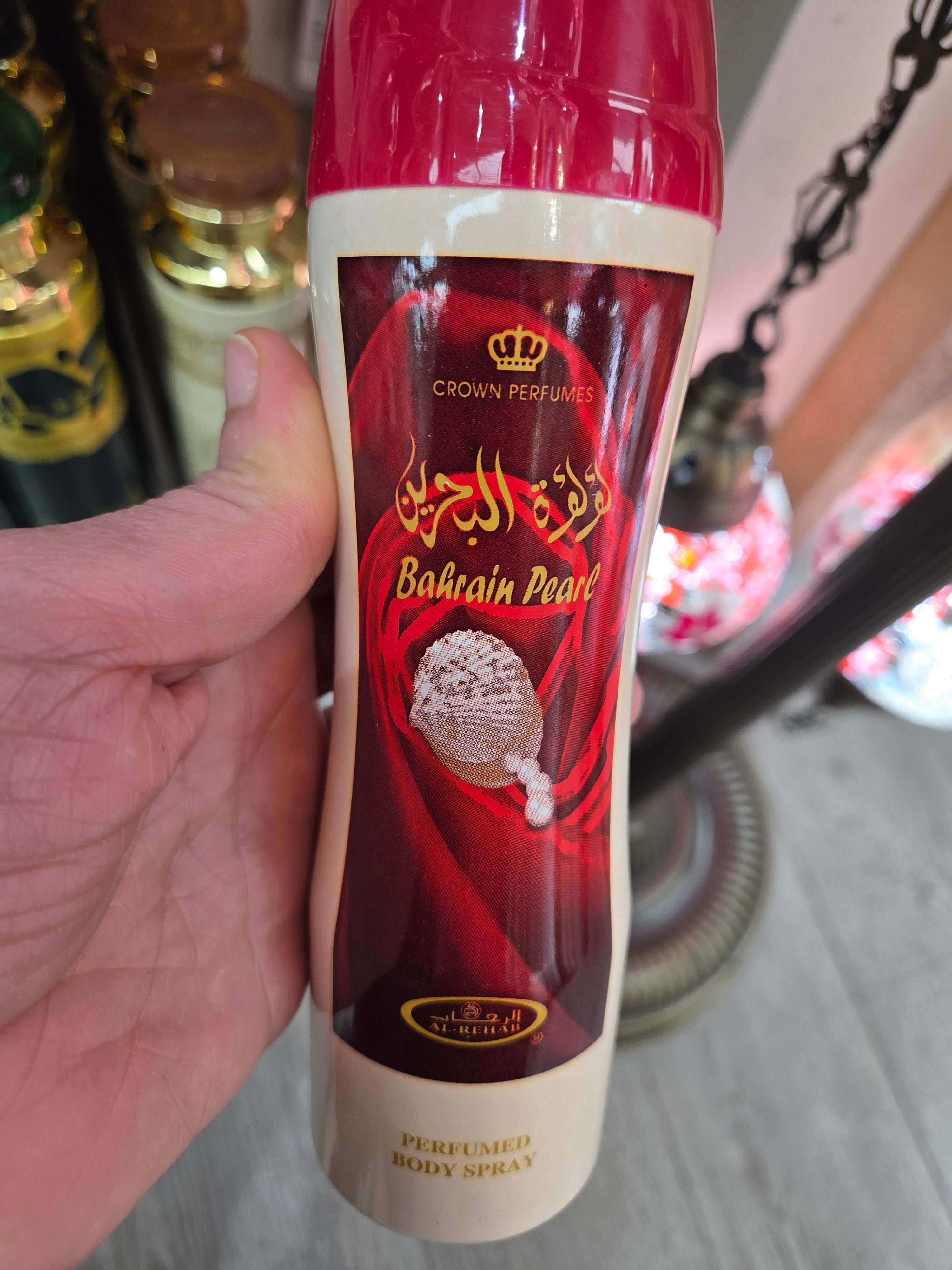 Bahrain pearl body spray