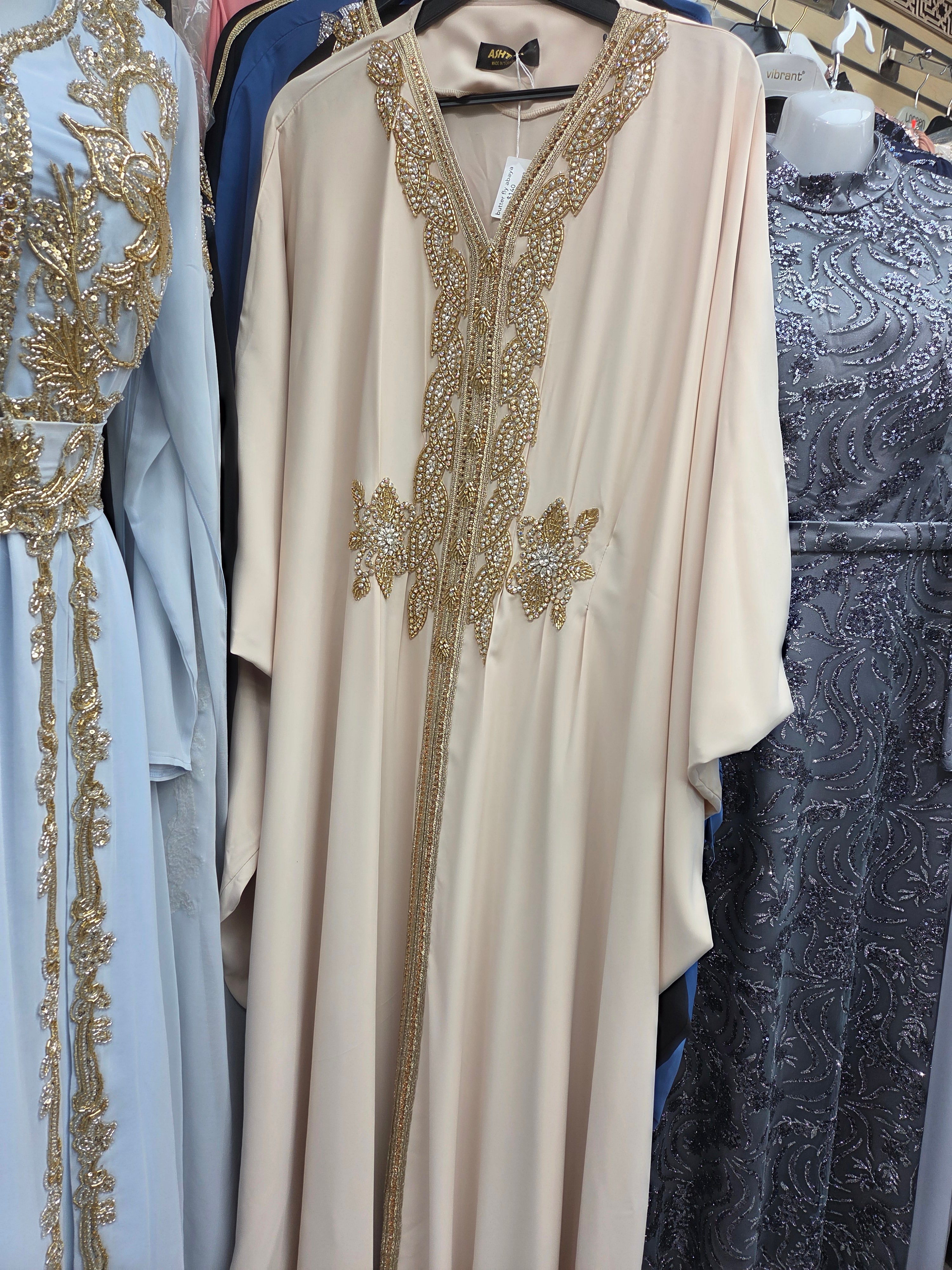 Butterfly abaya