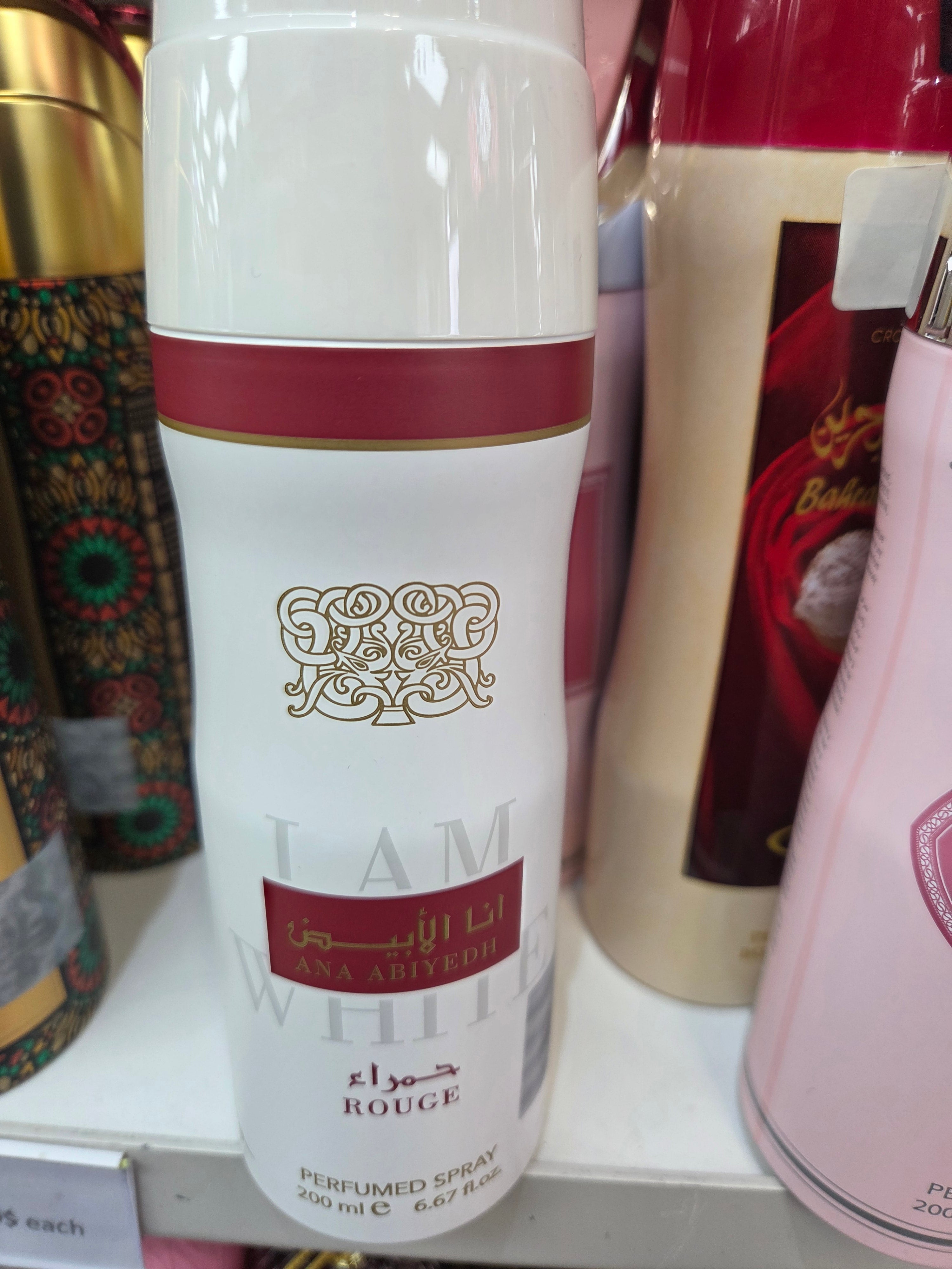 Ana abiyedh Rougebody spray