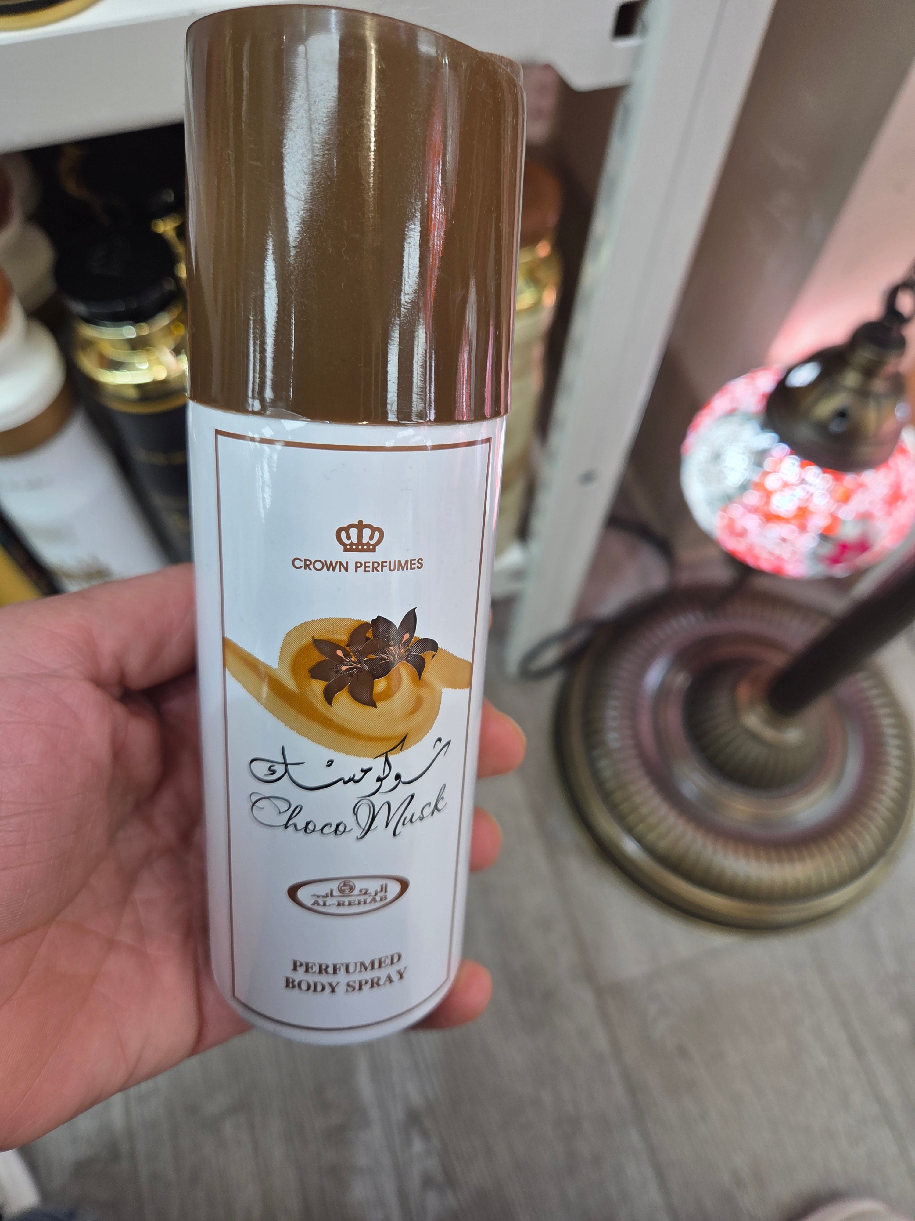 Choco musk body spray