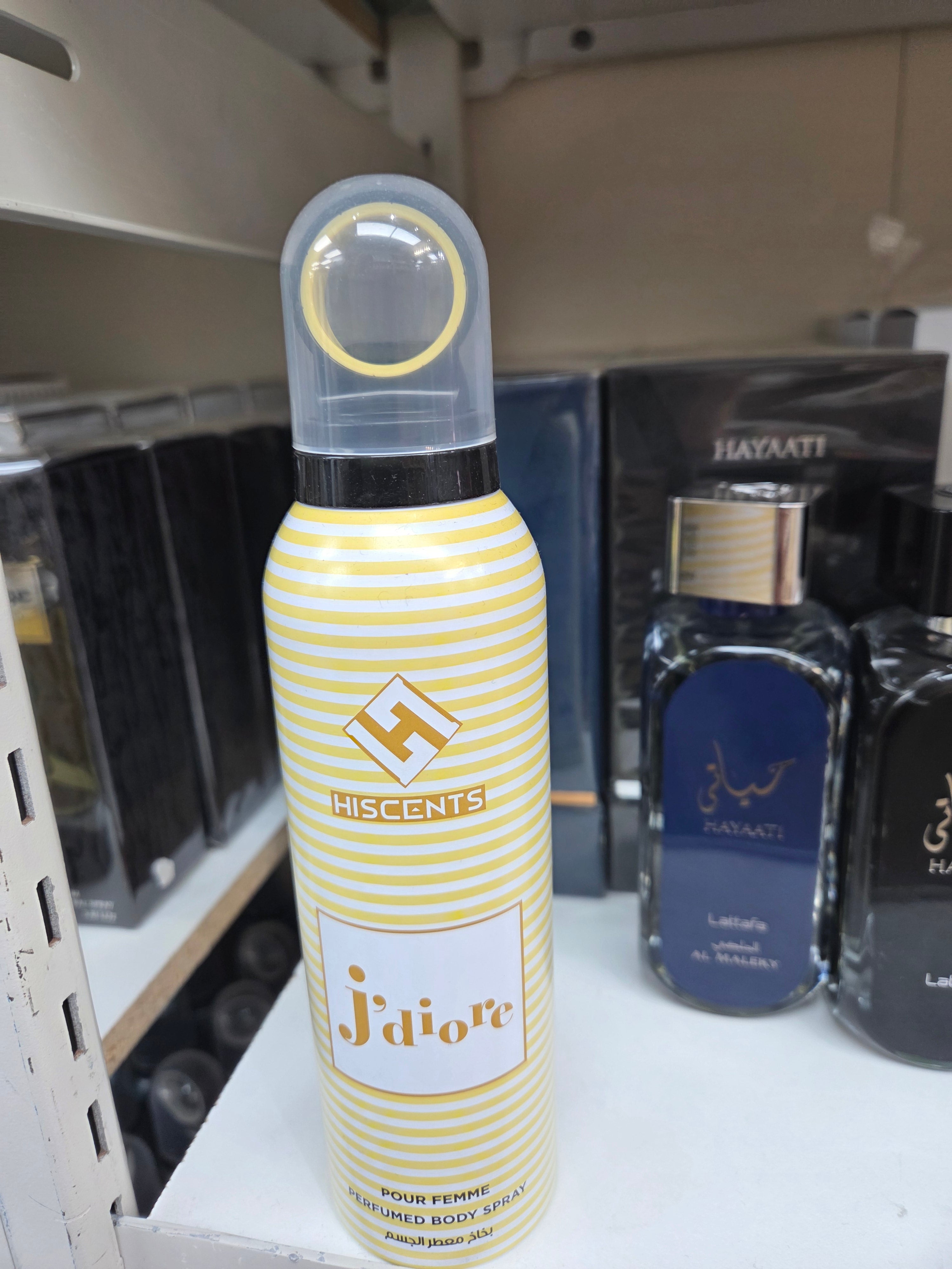 J'diore body spray