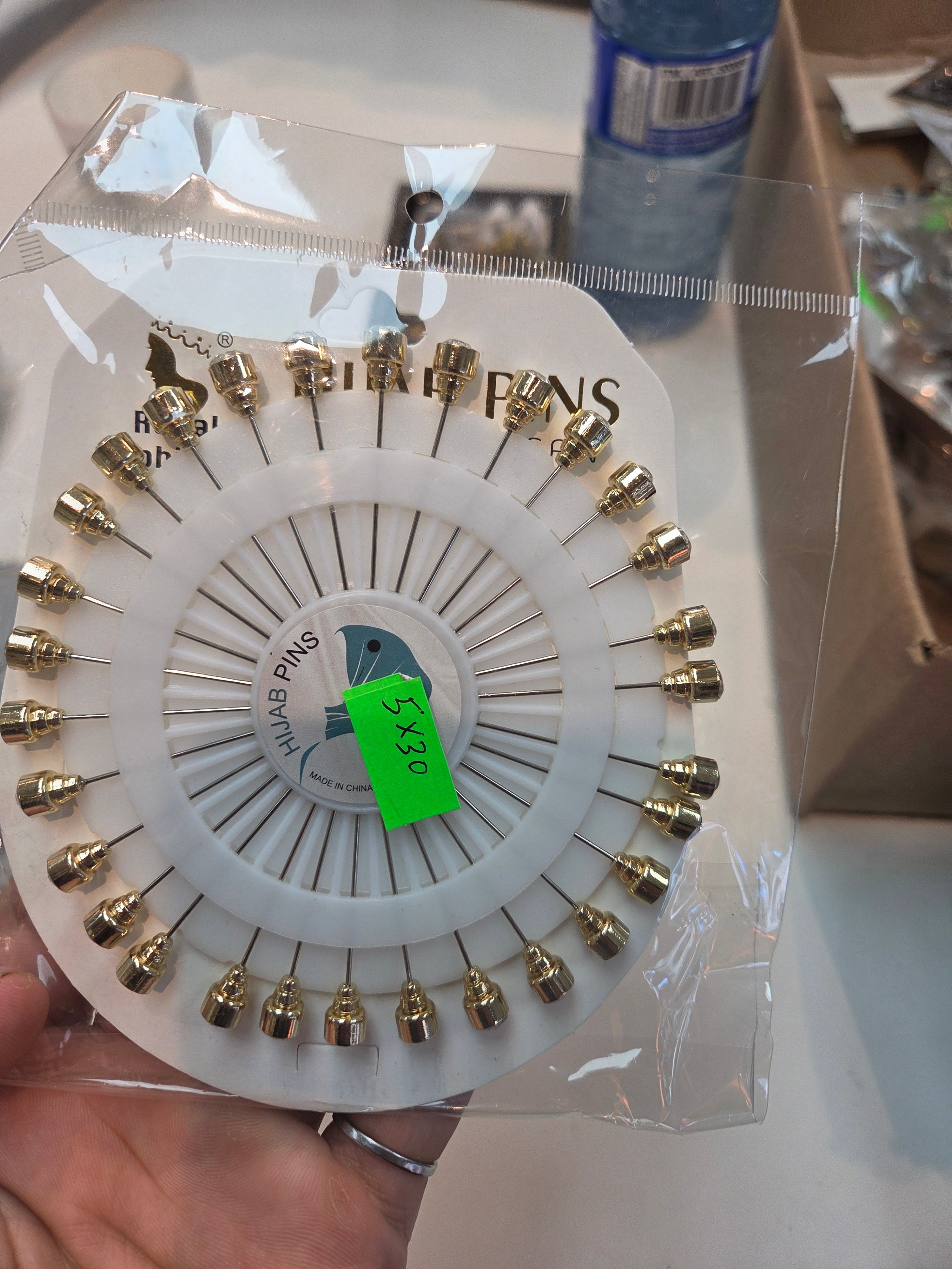 Hijab pins royal