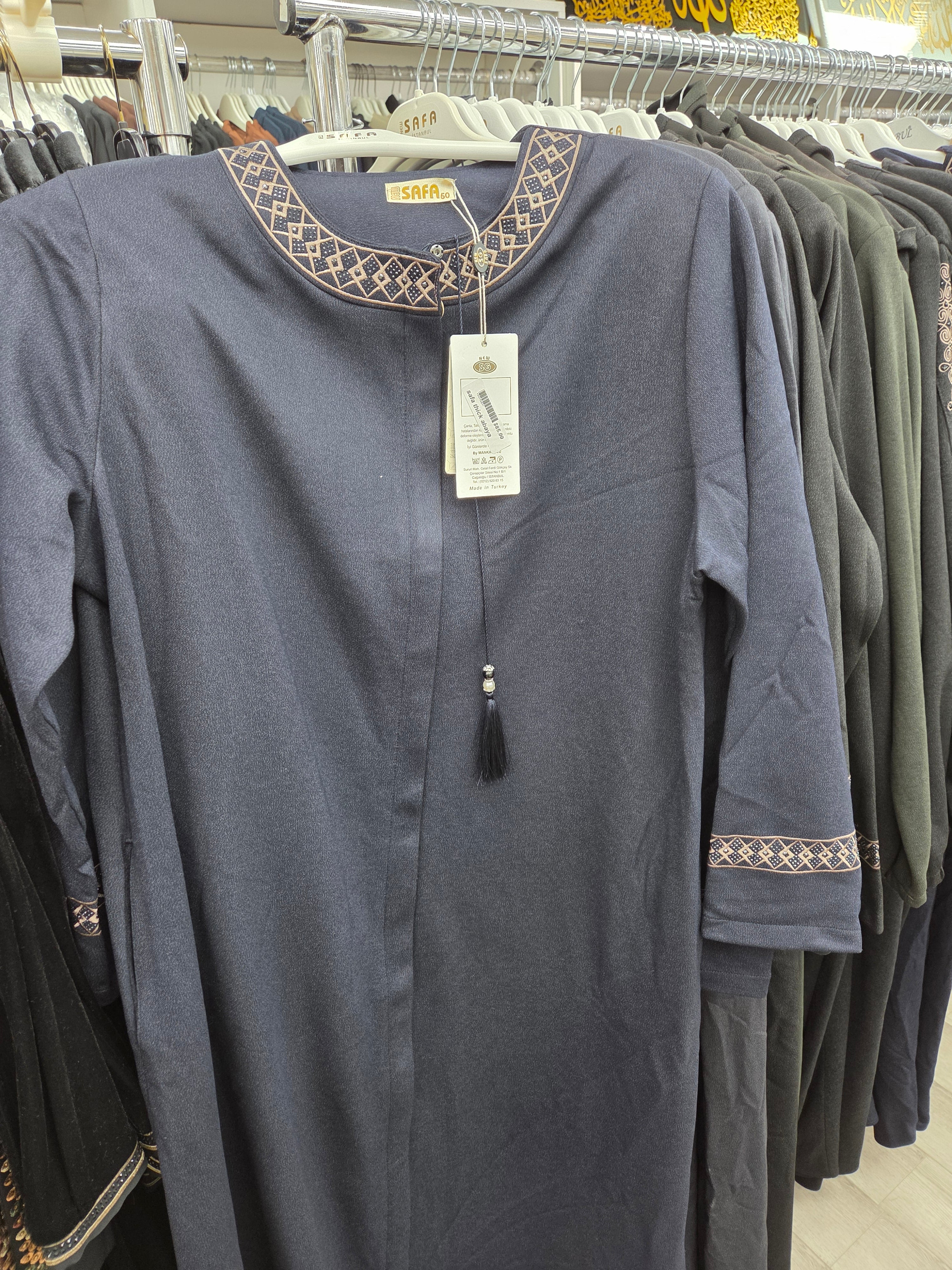 Safa thicker abaya