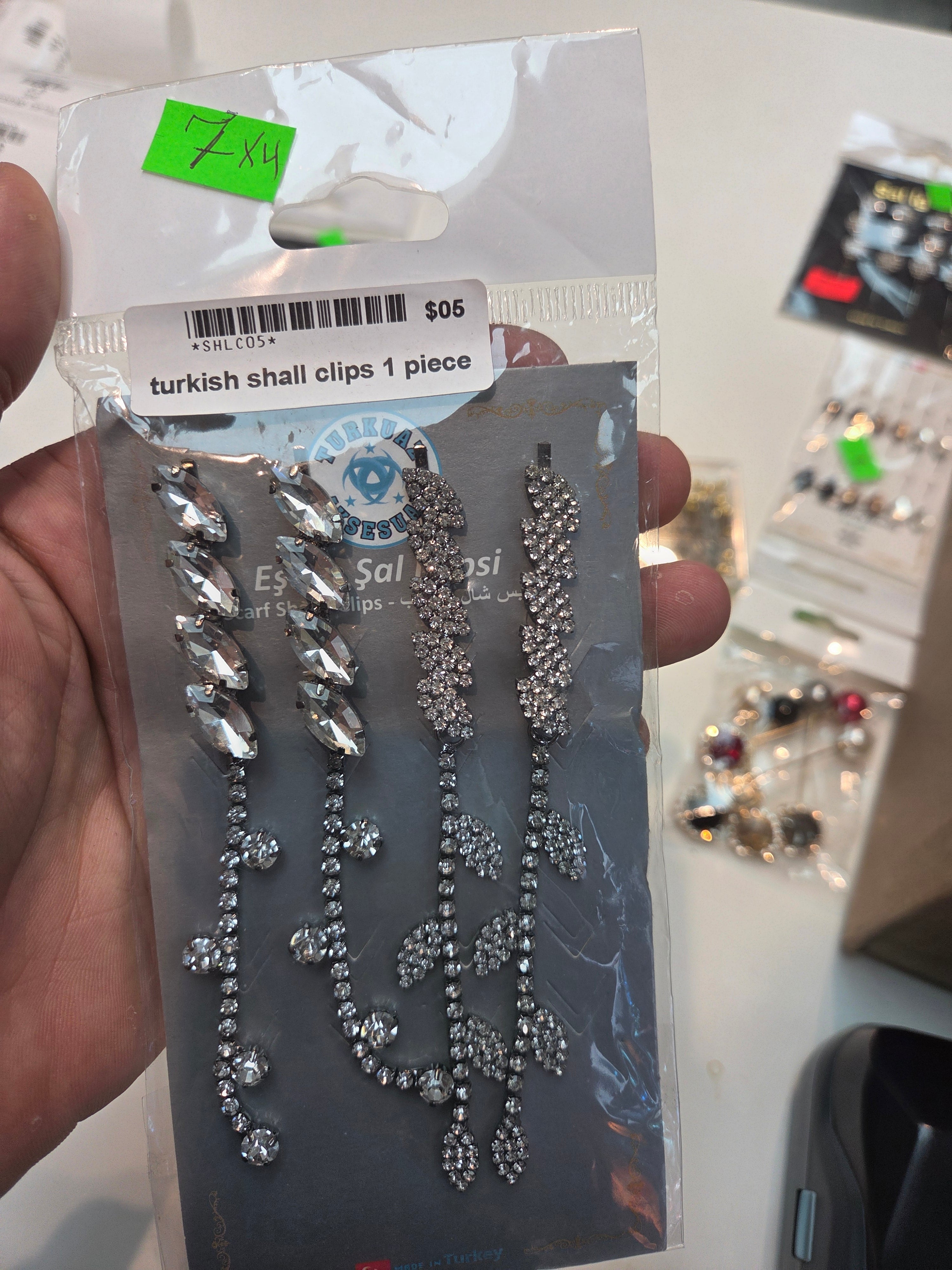 Turkish shall clips 1 pcs